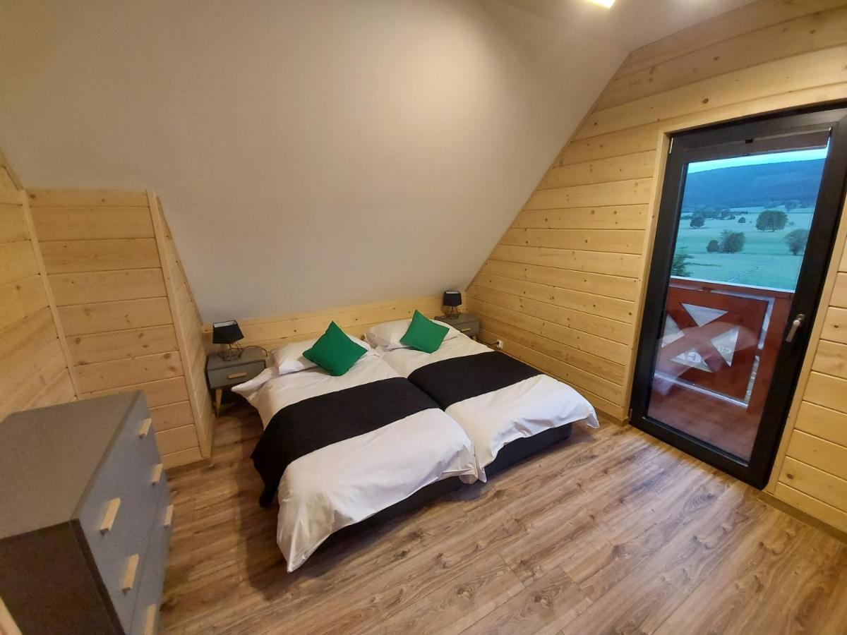 Osada Orlica Klimatyczne Domki Z Widokiem Na Gory I Termalnym Spa Sauna Jacuzzi 4 Km Od Zieleniec Ski Arena Lasowka エクステリア 写真