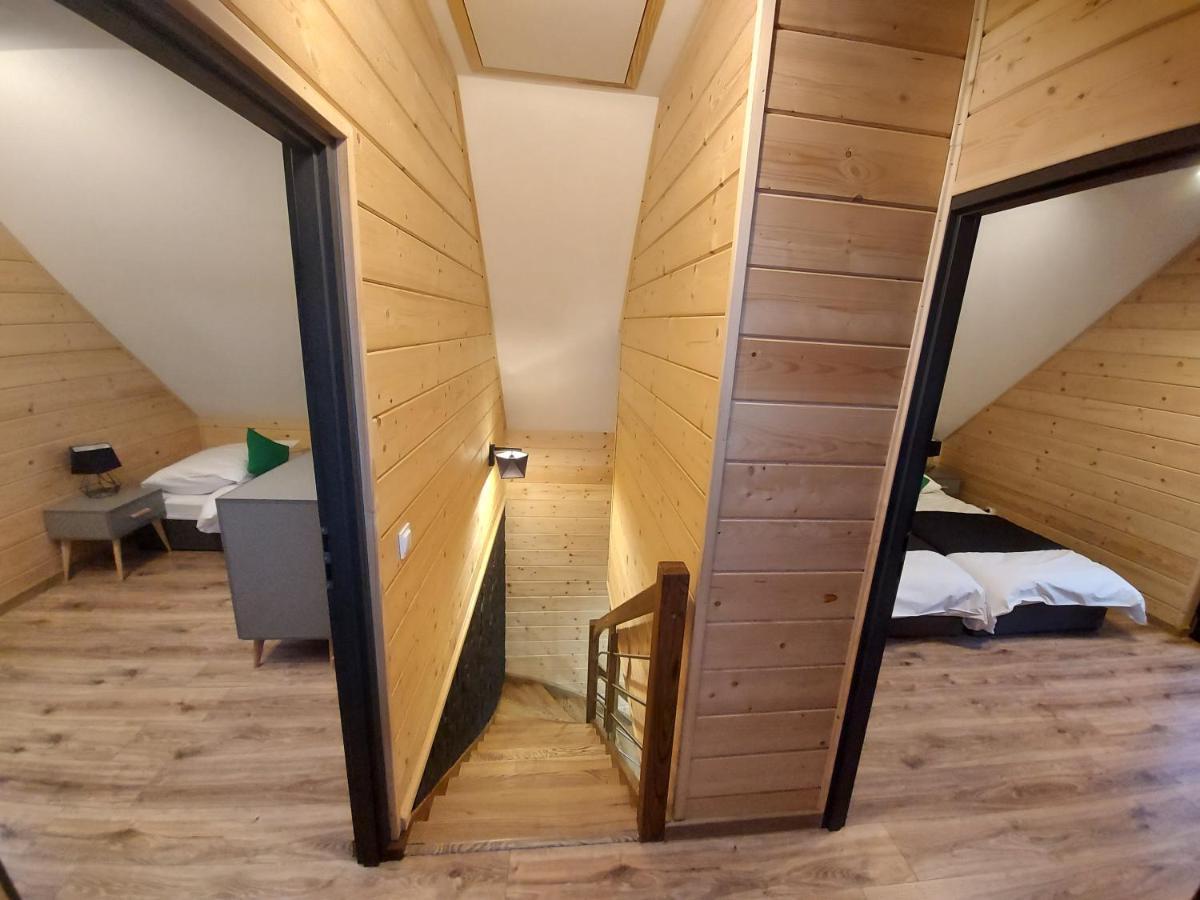 Osada Orlica Klimatyczne Domki Z Widokiem Na Gory I Termalnym Spa Sauna Jacuzzi 4 Km Od Zieleniec Ski Arena Lasowka エクステリア 写真