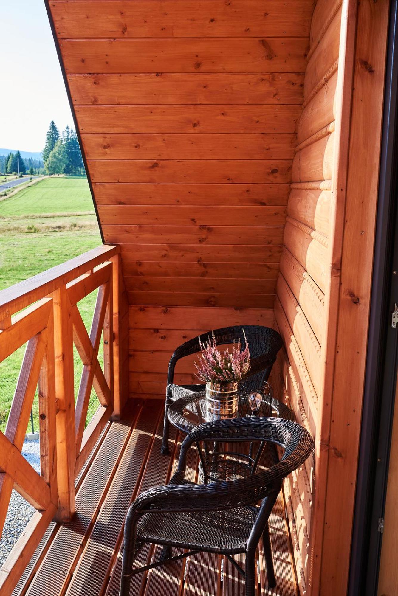 Osada Orlica Klimatyczne Domki Z Widokiem Na Gory I Termalnym Spa Sauna Jacuzzi 4 Km Od Zieleniec Ski Arena Lasowka エクステリア 写真